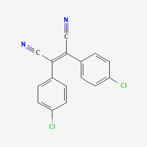 molecular formula C16H8Cl2N2 B6312246 2,3-Bis(4-chlorophenyl)-2-butenedinitrile CAS No. 4591-17-7