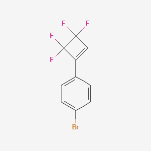 4-(2,2,3,3-Tetrafluorocyclobut-1-enyl)bromobenzene