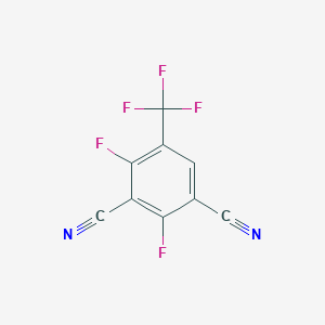 molecular formula C9HF5N2 B6312385 2,4-Difluoro-5-(trifluoromethyl)isophthalonitrile CAS No. 1357624-53-3