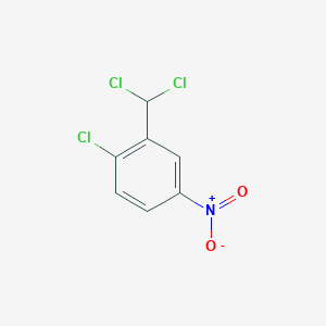 molecular formula C7H4Cl3NO2 B6312414 4-Chloro-3-(dichloromethyl)nitrobenzene CAS No. 1357624-93-1