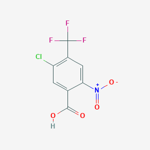 5-Chloro-2-nitro-4-(trifluoromethyl)benzoic acid
