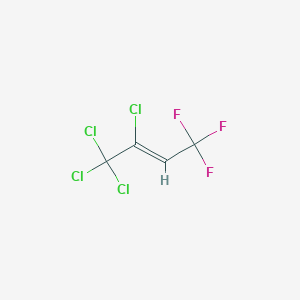 molecular formula C4HCl4F3 B6312513 1,1,1,2-Tetrachloro-4,4,4-trifluorobut-2-ene CAS No. 400-42-0