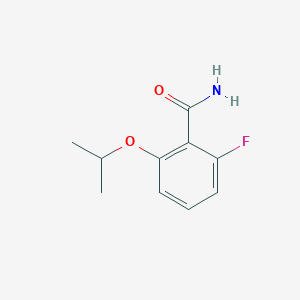 2-Fluoro-6-(isopropoxy)benzamide, 90%