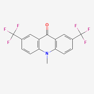 B6312779 N-Methyl-2,7-bis(trifluoromethyl)acridone CAS No. 1357625-77-4