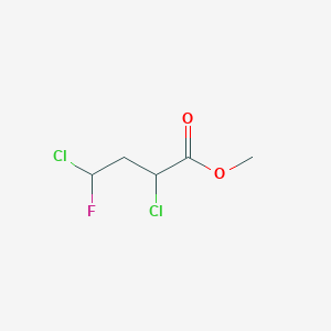 molecular formula C5H7Cl2FO2 B6312863 Methyl 2,4-dichloro-4-fluorobutanoate CAS No. 1858255-44-3