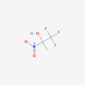molecular formula C3H4F3NO3 B6312975 3,3,3-Trifluoro-2-methyl-2-nitro-propanol CAS No. 1858242-64-4
