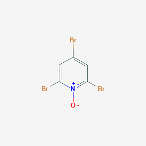 molecular formula C5H2Br3NO B063131 2,4,6-Tribromopyridine 1-oxide CAS No. 170875-37-3