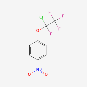 molecular formula C8H4ClF4NO3 B6313205 4-(1-Chloro-1,2,2,2-tetrafluoroethoxy)-nitrobenzene CAS No. 1858249-64-5