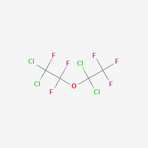 molecular formula C4Cl4F6O B6313225 (2,2-Dichloro-1,1,1-trifluoro)-(2',2'-dichloro-1',1',2'-trifluro)ether CAS No. 1858256-94-6