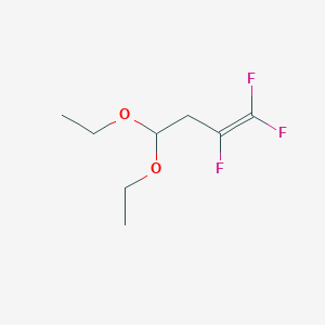 molecular formula C8H13F3O2 B6313267 1,1,2-Trifluoro-4-diethoxy-butene-1 CAS No. 1858251-18-9