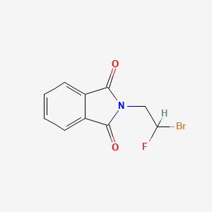 molecular formula C10H7BrFNO2 B6313322 N-(2-Bromo-2-fluoroethyl)phthalimide CAS No. 1858242-42-8