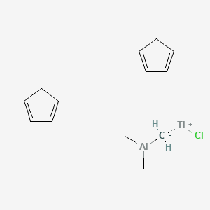 mu-Chloro-bis(cyclopentadienyl)(dimethylammonium)-mu-methylene-titanium, ca. 0.5mol/L in Toluene