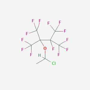 [Perfluoro-(1',1', 2'-trimethylpropyl)]-1-chloroethyl ether;  97%