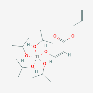 molecular formula C19H42O7Ti B6314018 Titanium allylacetoacetatetraisopropoxide CAS No. 380240-62-0