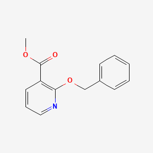 molecular formula C14H13NO3 B6314044 2-Benzyloxy-nicotinic acid methyl ester CAS No. 52513-17-4