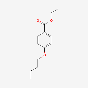 molecular formula C13H18O3 B6314124 4-Butoxybenzoic acid ethyl ester, 97% CAS No. 5365-43-5