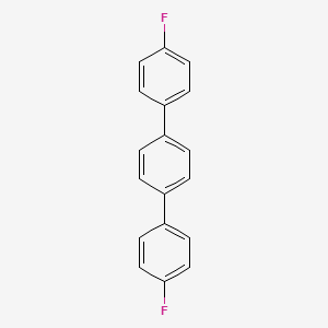 molecular formula C18H12F2 B6314234 4,4''-Difluoro-1,1',4',1''-terphenyl;  98% CAS No. 72864-01-8