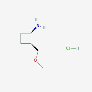 (1R,2S)-2-(Methoxymethyl)cyclobutanamine hydrochloride