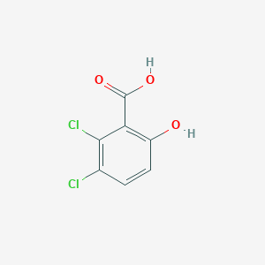 molecular formula C7H4Cl2O3 B6314419 2,3-Dichloro-6-hydroxybenzoic acid;  95% CAS No. 1806282-06-3