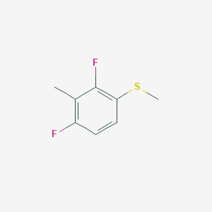 molecular formula C8H8F2S B6314493 (2,4-Difluoro-3-methylphenyl)(methyl)sulfane CAS No. 1807192-63-7