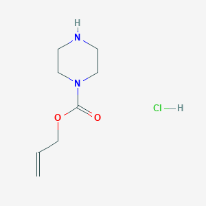 molecular formula C8H15ClN2O2 B6314499 Allyl piperazine-1-carboxylate hydrochloride CAS No. 187265-32-3