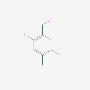 1-Iodo-2-(iodomethyl)-4,5-dimethylbenzene
