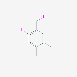 molecular formula C9H10I2 B6314655 1-Iodo-2-(iodomethyl)-4,5-dimethylbenzene CAS No. 1822674-60-1