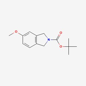 molecular formula C14H19NO3 B6314698 tert-Butyl 5-methoxyisoindoline-2-carboxylate CAS No. 1824073-96-2