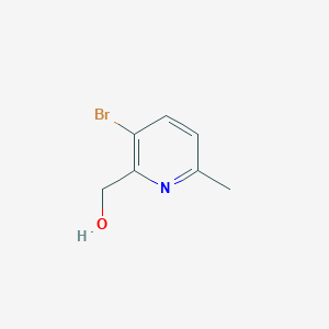 molecular formula C7H8BrNO B6314754 (3-Bromo-6-methyl-2-pyridyl)methanol CAS No. 1379316-16-1
