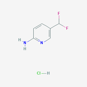 5-Difluoromethyl-pyridin-2-ylamine hydrochloride
