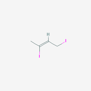 molecular formula C4H6I2 B6315096 (Z)-1,3-Diiodo-2-butene CAS No. 134005-20-2