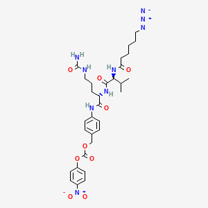 molecular formula C31H41N9O9 B6315112 6-Azidohexanoyl-Val-Cit-PAB-PNP CAS No. 1613321-01-9