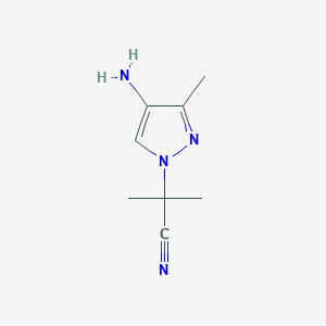 2-(4-Amino-3-methyl-pyrazol-1-yl)-2-methyl-propanenitrile