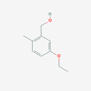molecular formula C10H14O2 B6315250 (5-Ethoxy-2-methylphenyl)methanol CAS No. 2432848-49-0