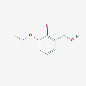 molecular formula C10H13FO2 B6315257 (2-Fluoro-3-isopropoxyphenyl)methanol CAS No. 2586126-16-9