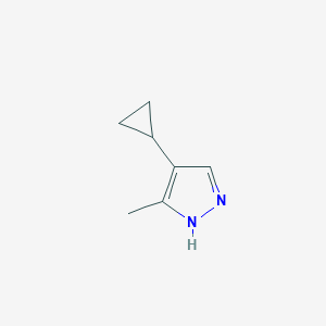 4-Cyclopropyl-3-methyl-1H-pyrazole