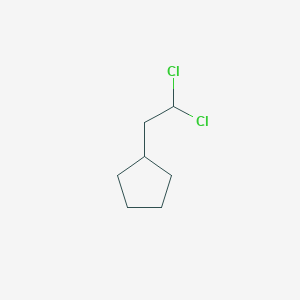 molecular formula C7H12Cl2 B6315286 (2,2-Dichloroethyl)cyclopentane CAS No. 1357626-67-5