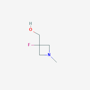 (3-Fluoro-1-methylazetidin-3-yl)methanol