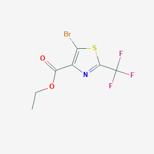 Ethyl 5-bromo-2-(trifluoromethyl)thiazole-4-carboxylate