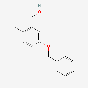 (5-(Benzyloxy)-2-methylphenyl)methanol