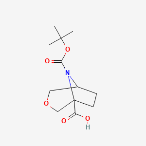 8-tert-Butoxycarbonyl-3-oxa-8-azabicyclo[3.2.1]octane-1-carboxylic acid