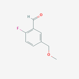 2-Fluoro-5-(methoxymethyl)benzaldehyde