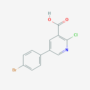 2-Chloro-5-(4'-bromophenyl)nicotinic acid