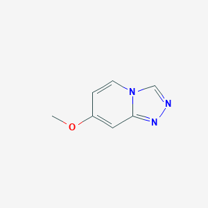 molecular formula C7H7N3O B6315999 7-Methoxy-[1,2,4]triazolo[4,3-a]pyridine CAS No. 1890781-90-4