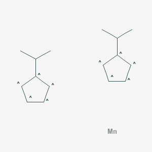 molecular formula C16H22Mn B6316060 Bis(i-propylcyclopentadienyl)manganese;  98% CAS No. 85594-02-1