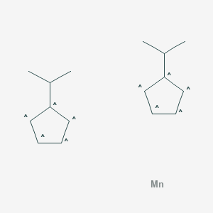 molecular formula C16H22Mn B6316060 双(异丙基环戊二烯基)锰；  98% CAS No. 85594-02-1