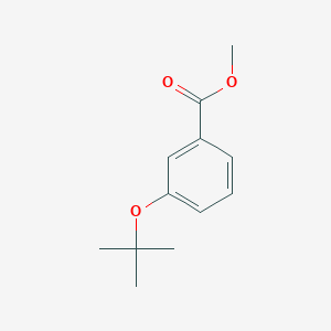 molecular formula C12H16O3 B6316071 Methyl 3-(t-butoxy)benzoate CAS No. 1433822-97-9