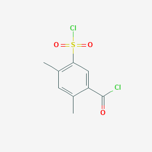 5-(Chlorosulfonyl)-2,4-dimethylbenzoyl chloride