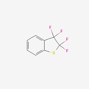 molecular formula C8H4F4S B6316158 2,2,3,3-Tetrafluoro-2,3-dihydrobenzo[b]thiophene, 95% CAS No. 1645-69-8