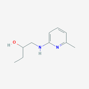 molecular formula C10H16N2O B6316166 1-(6-Methyl-2-pyridinylamino)-2-butanol CAS No. 1422518-56-6